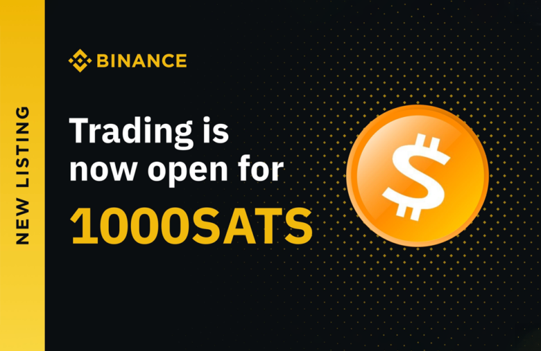 Binance lists $SATS BRC20 token on exchange