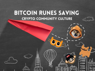 Bitcoin Runes Saving Crypto Community Culture